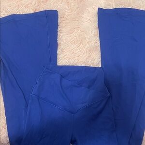 Aerie Women's Vibrant Blue Flare Pants